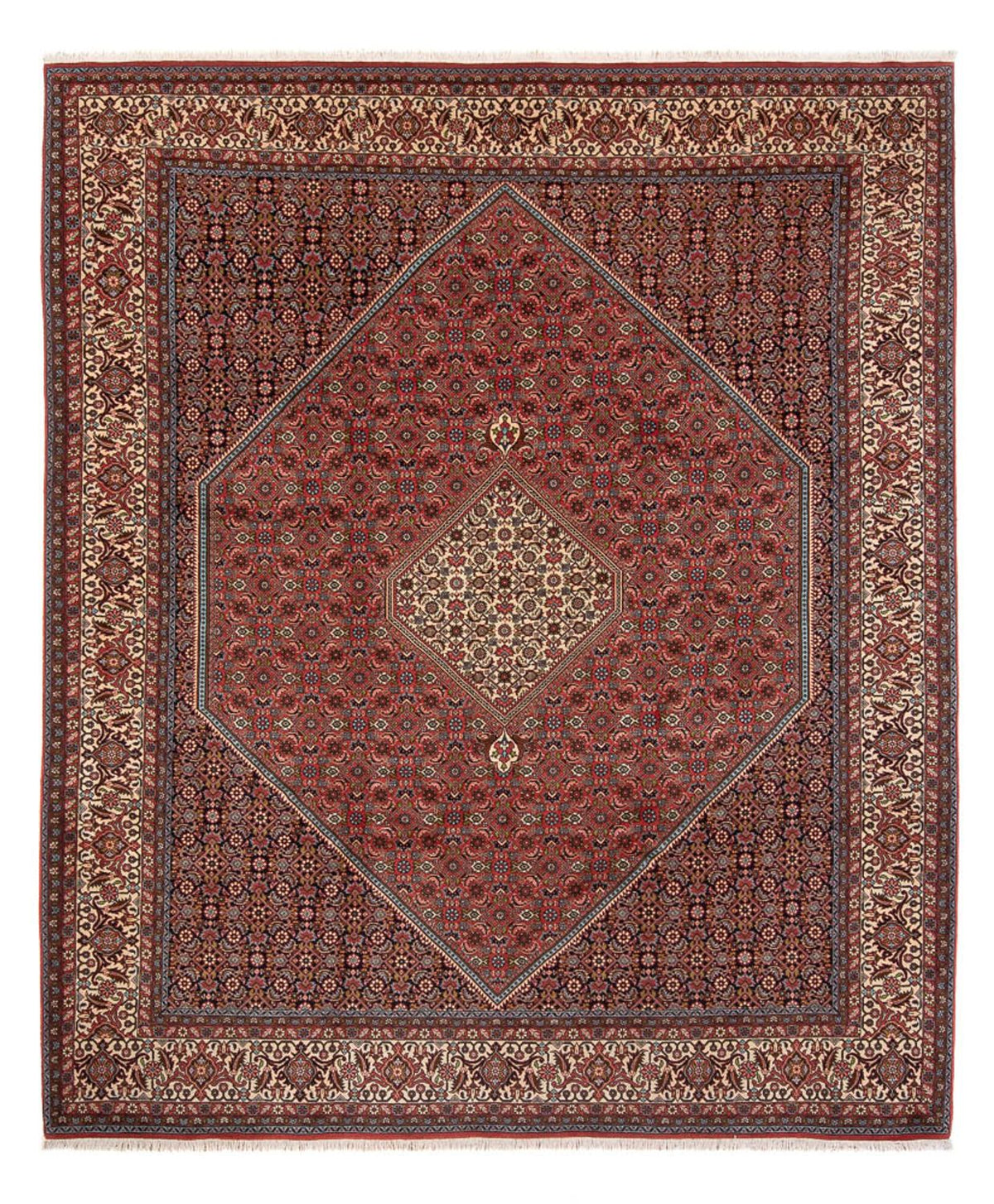 Perserteppich - Bidjar - Royal - 314 x 255 cm - dunkelrot