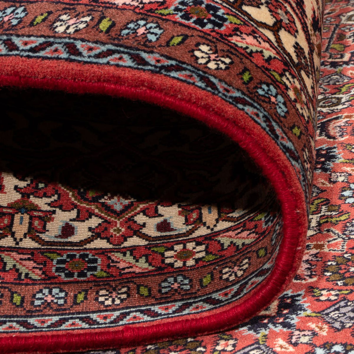 Perserteppich - Bidjar - Royal - 314 x 255 cm - dunkelrot