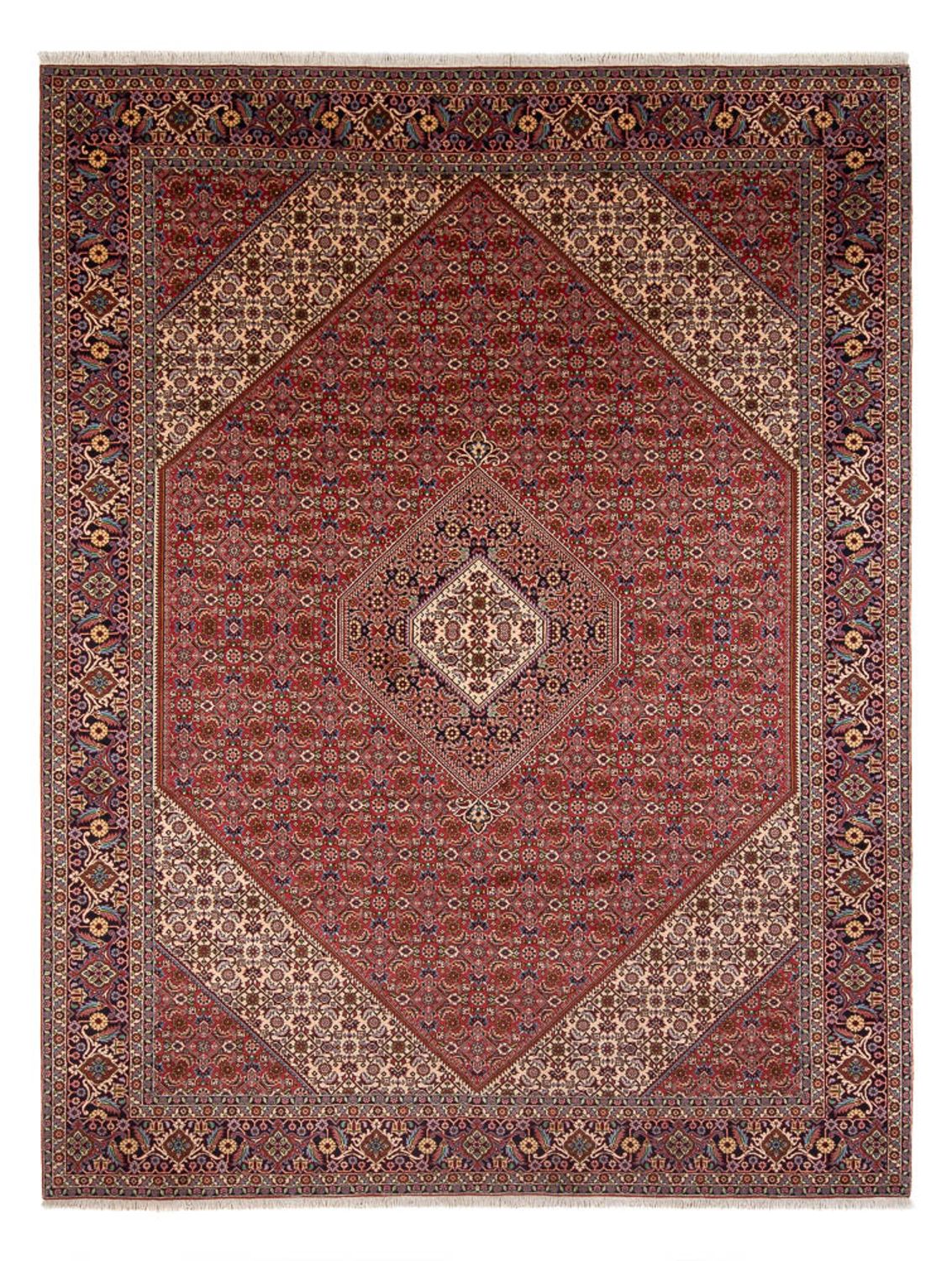 Perserteppich - Bidjar - Royal - 339 x 249 cm - dunkelrot