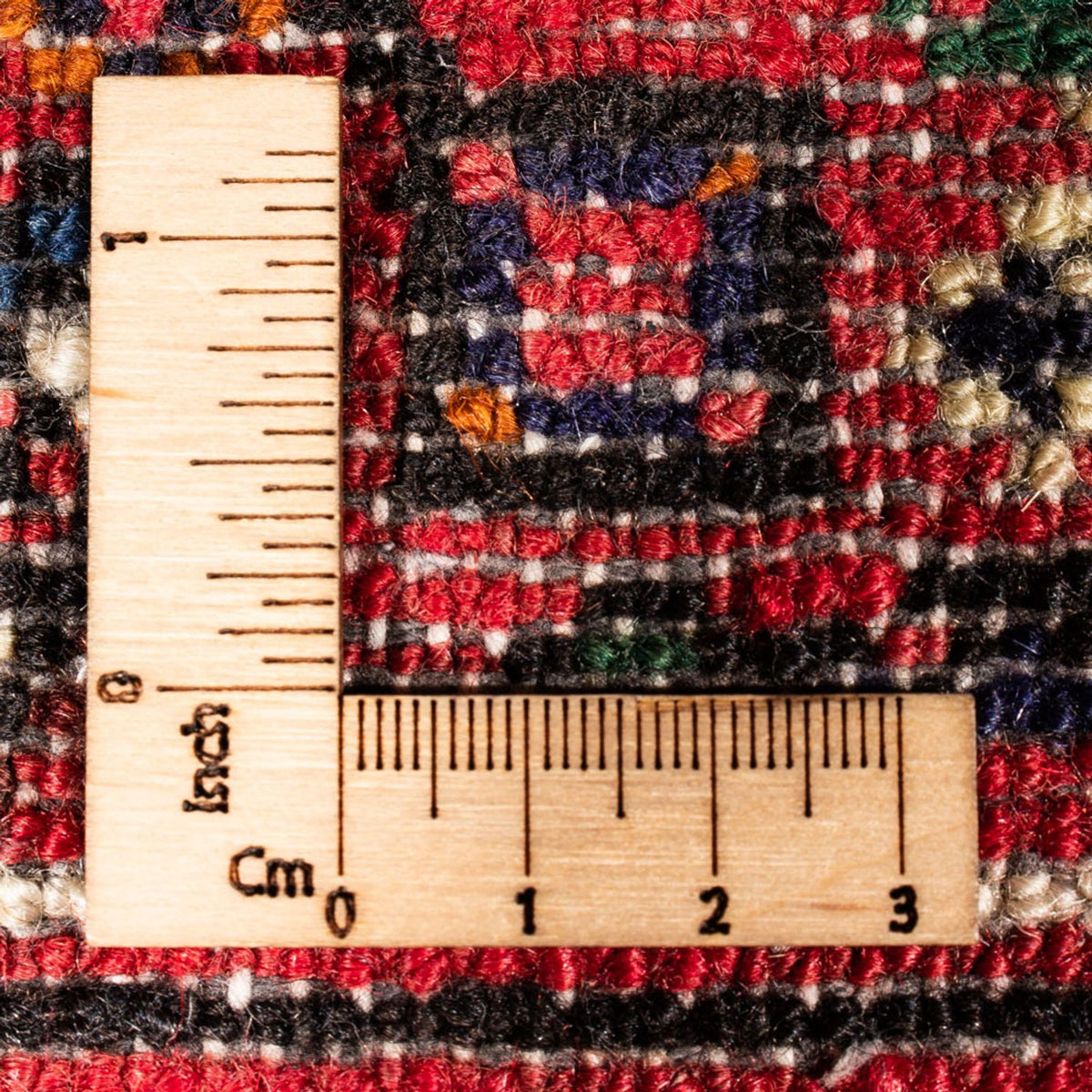 Perserteppich - Nomadic - 158 x 100 cm - dunkelrot