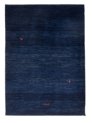 Gabbeh Teppich - Perser - 162 x 108 cm - dunkelblau