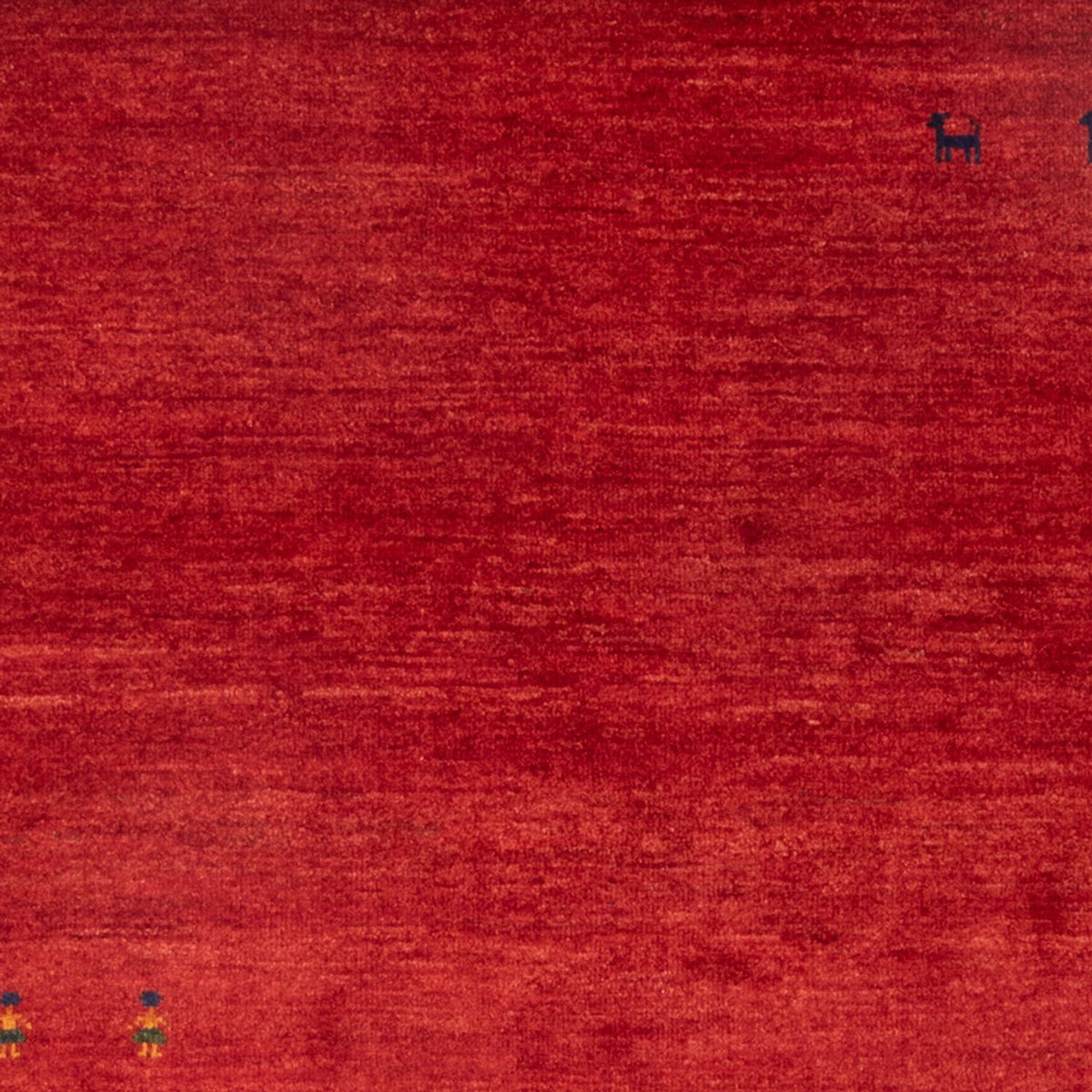 Gabbeh Teppich - Perser - 152 x 112 cm - rot