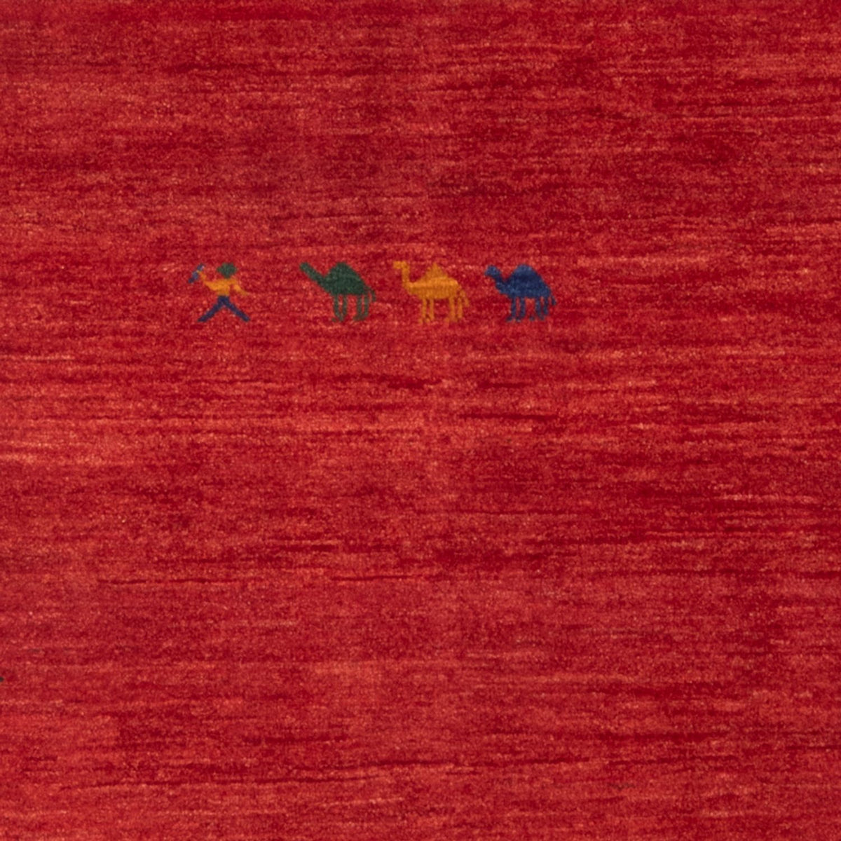 Gabbeh Teppich - Perser - 180 x 122 cm - rot