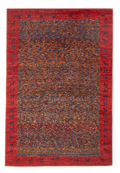 Gabbeh Persisch Teppich 100x147cm - Perserteppich Wollteppich