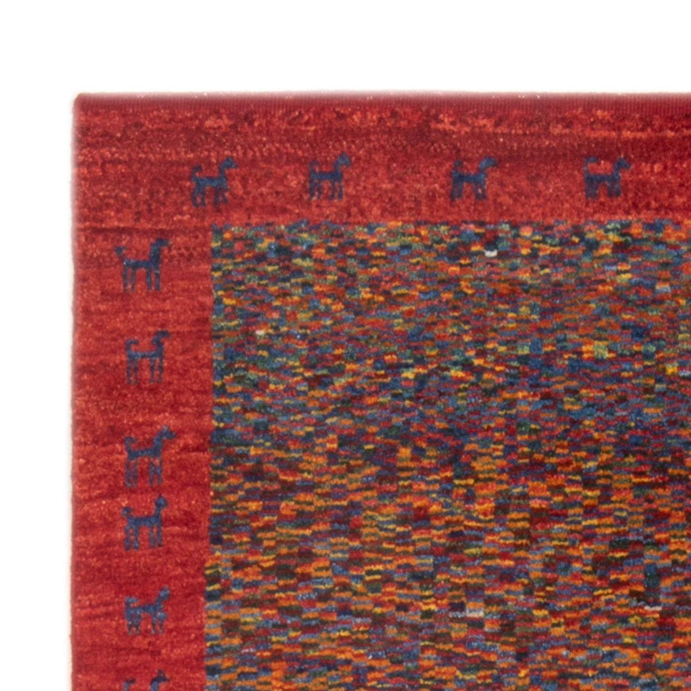 Gabbeh Persisch Teppich 147x100cm - Perserteppich Wollteppich