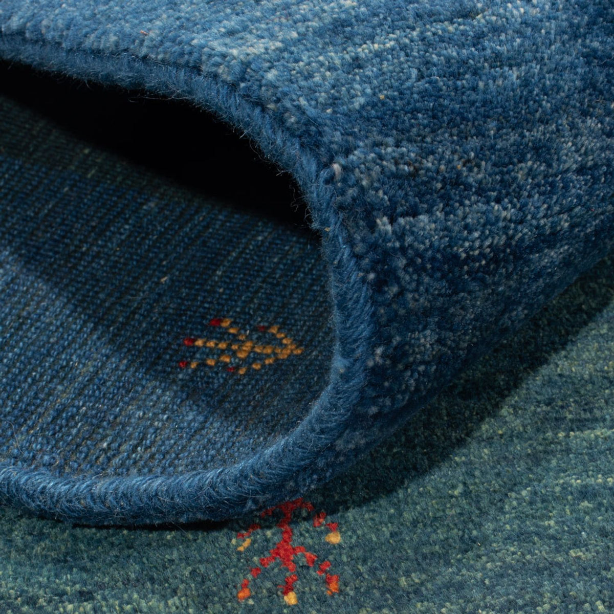 Gabbeh Teppich - Perser - 153 x 102 cm - mehrfarbig