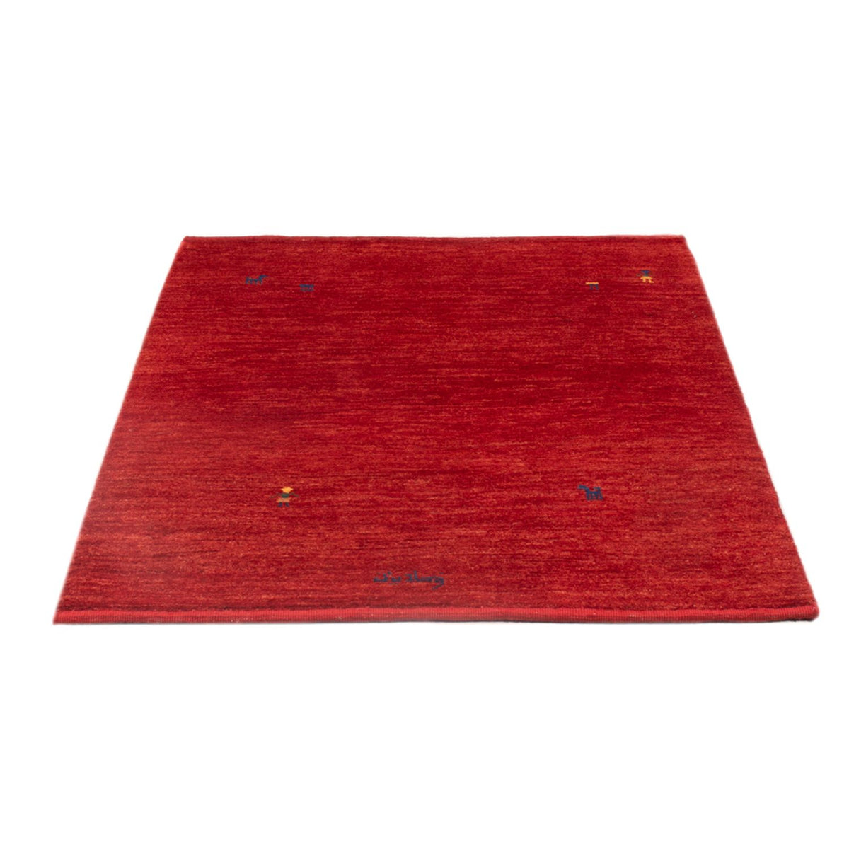 Gabbeh Teppich - Perser - 130 x 100 cm - rot