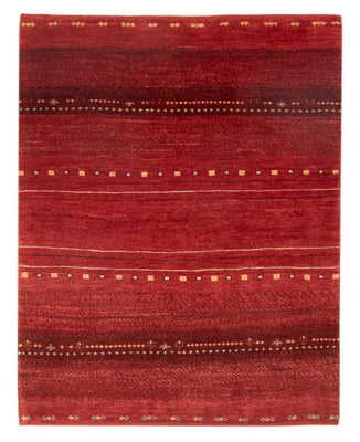Gabbeh Teppich - Perser - 140 x 102 cm - dunkelrot