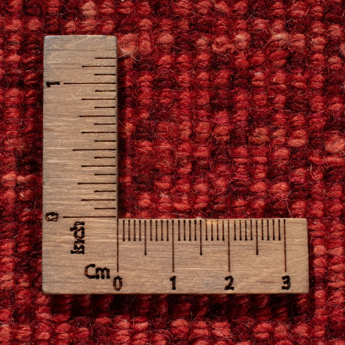 Gabbeh Teppich - Perser - 140 x 102 cm - dunkelrot