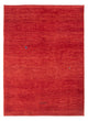 Gabbeh Persisch Teppich 139x184cm - Perserteppich Wollteppich - rot
