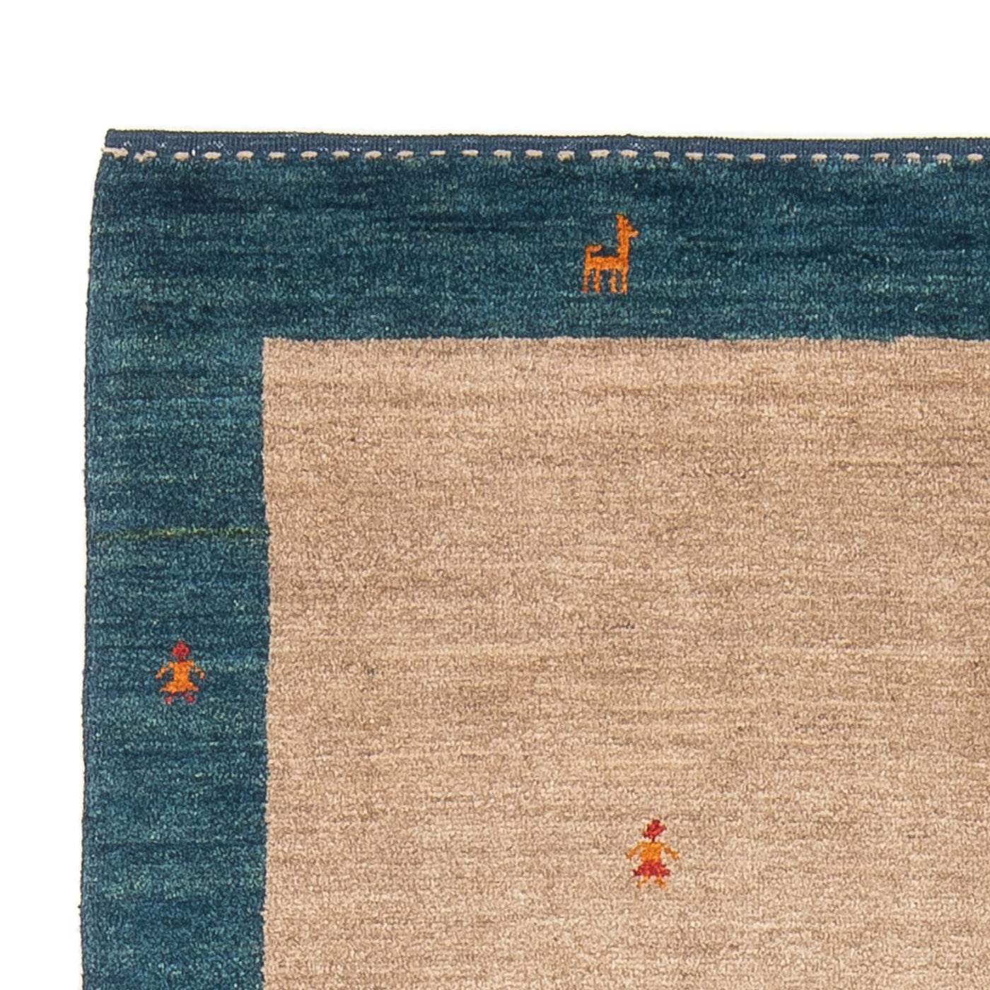Gabbeh Persisch Teppich 186x120cm - Perserteppich Wollteppich