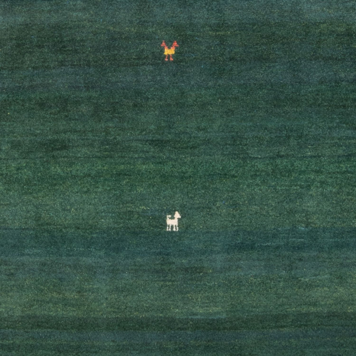 Gabbeh Teppich - Perser - 183 x 113 cm - grün