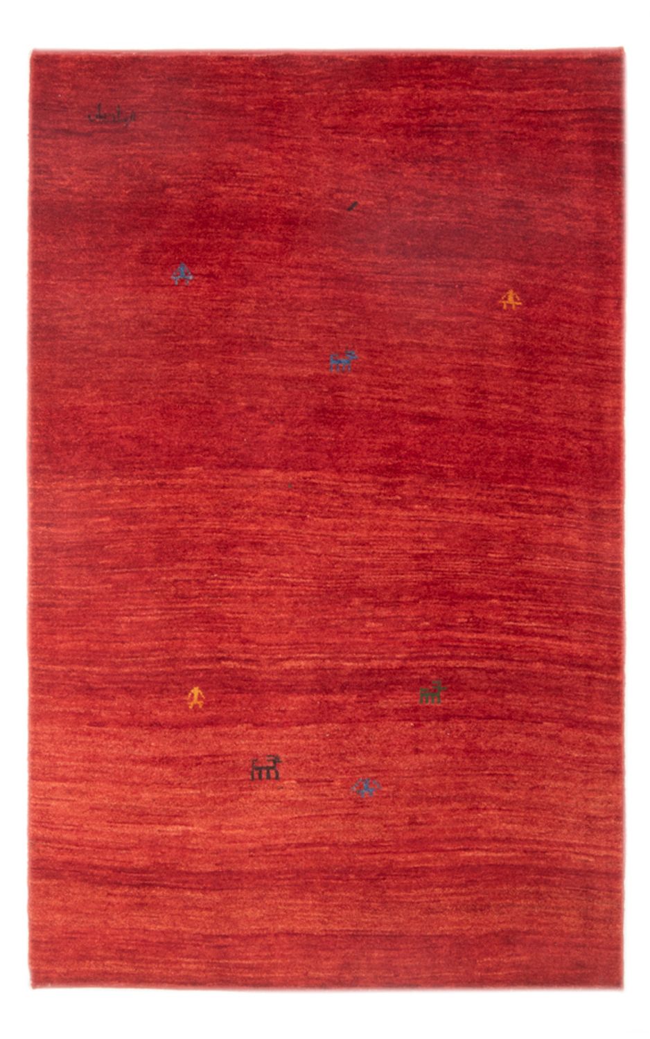 Gabbeh Teppich - Perser - 185 x 114 cm - rot