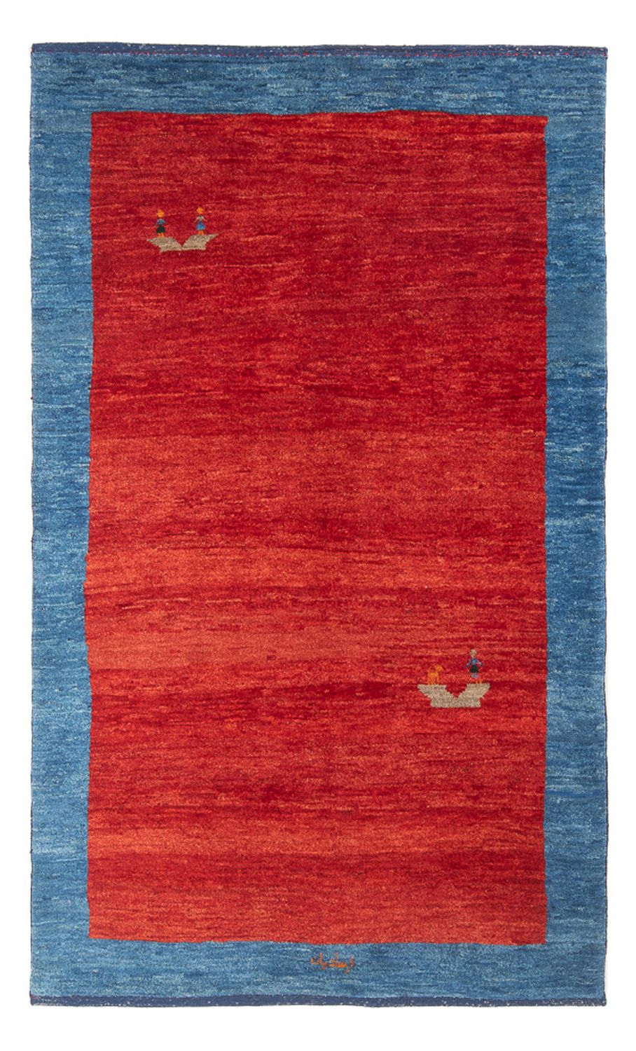 Gabbeh Teppich - Perser - 193 x 122 cm - mehrfarbig