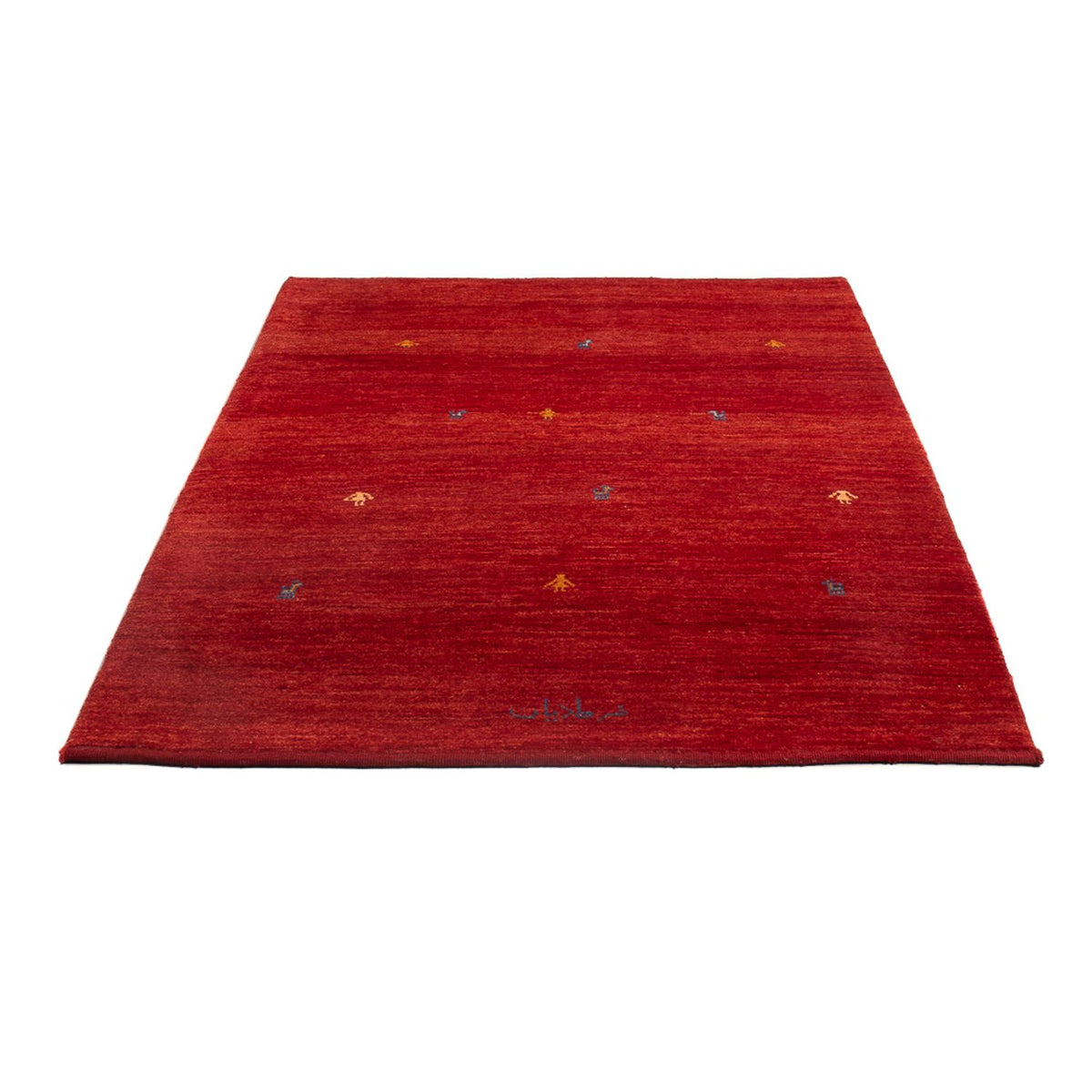 Gabbeh Teppich - Perser - 189 x 123 cm - rot