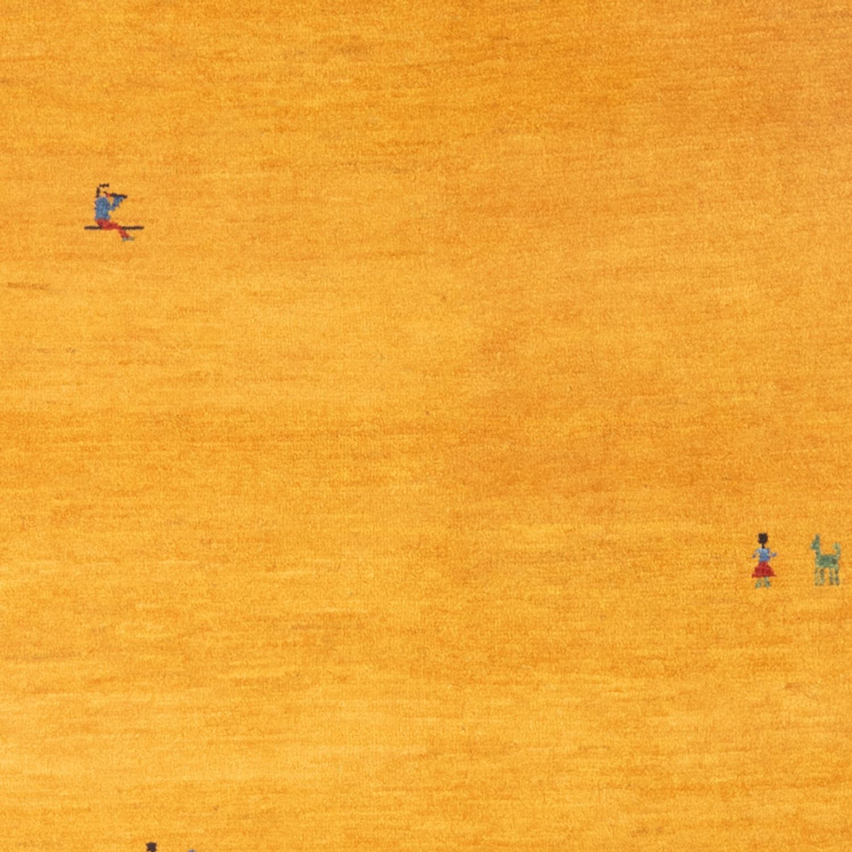 Gabbeh Teppich - Perser - 147 x 100 cm - gold