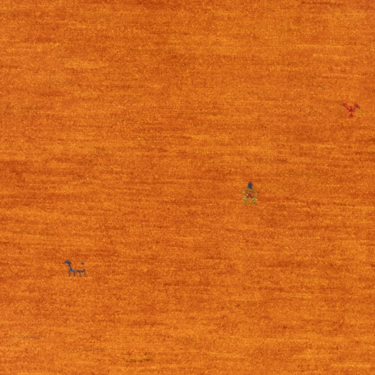 Gabbeh Teppich - Perser - 146 x 100 cm - terrakotta