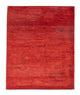 Gabbeh Persisch Teppich 140x104cm - Perserteppich Wollteppich