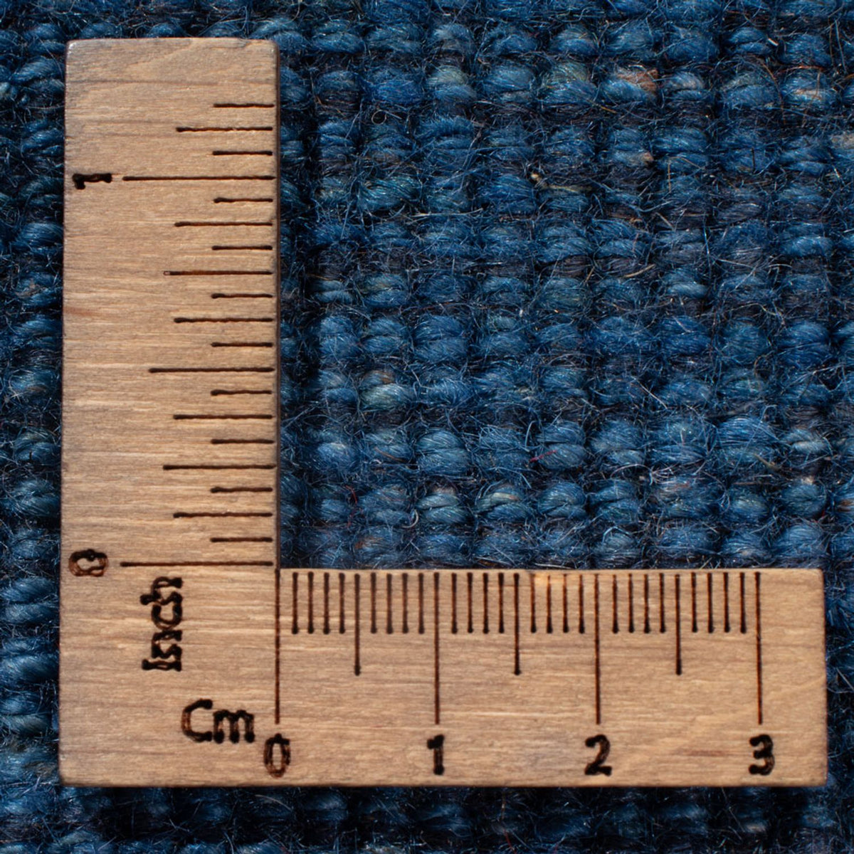 Gabbeh Teppich - Perser - 147 x 102 cm - seeblau