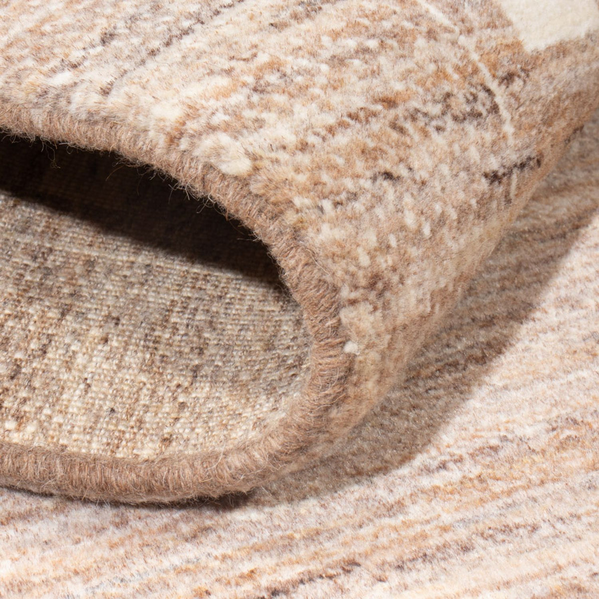 Gabbeh Teppich - Perser - 171 x 121 cm - hellbraun