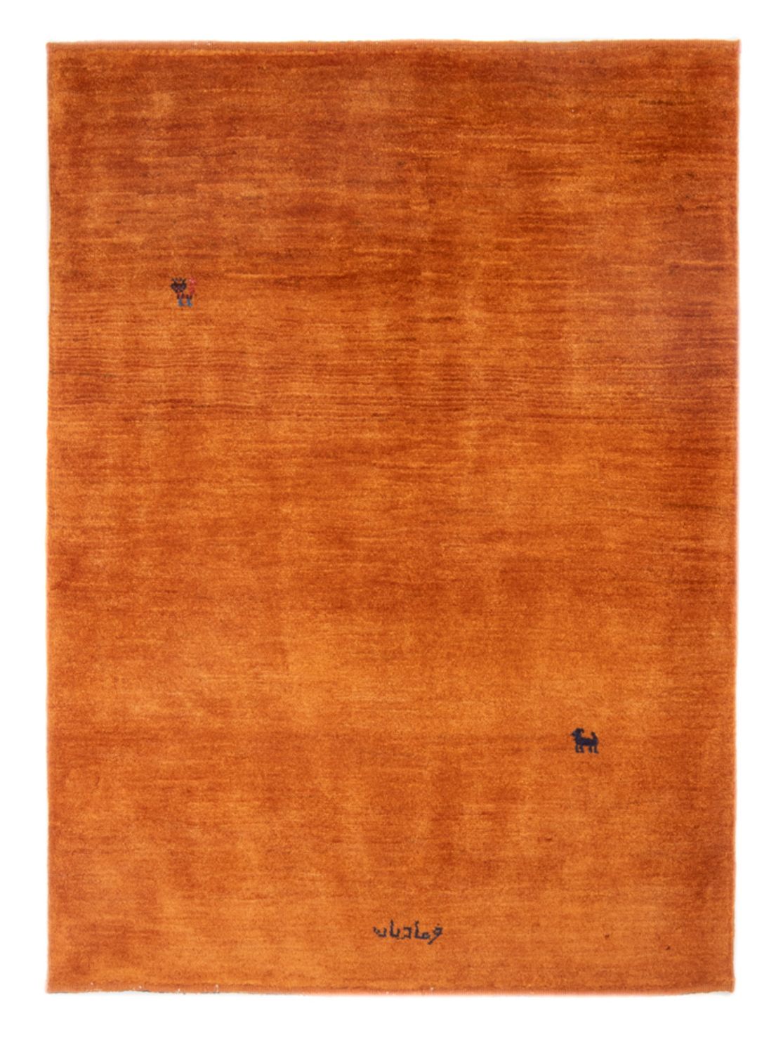 Gabbeh Teppich - Perser - 155 x 112 cm - terrakotta