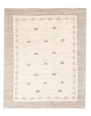 Gabbeh Teppich - Perser - 145 x 96 cm - hellbeige