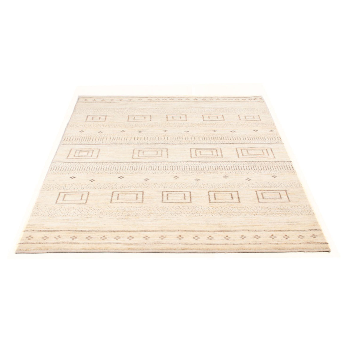 Gabbeh Teppich - Perser - 175 x 120 cm - hellbeige