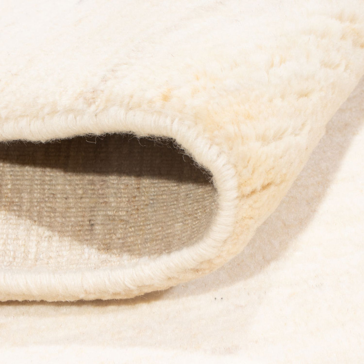 Gabbeh Teppich - Perser - 149 x 101 cm - hellbeige