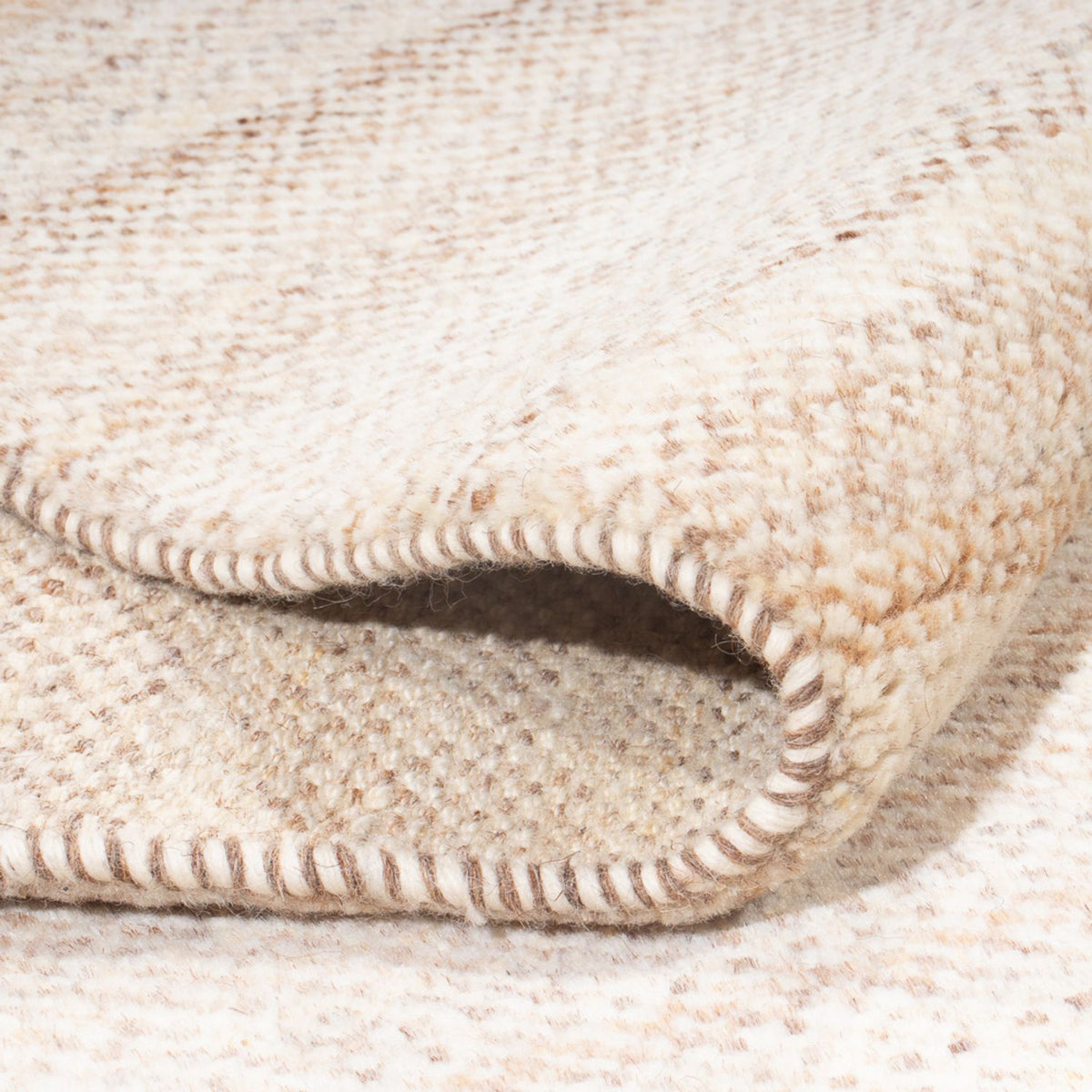 Gabbeh Teppich - Perser - 206 x 151 cm - hellbeige