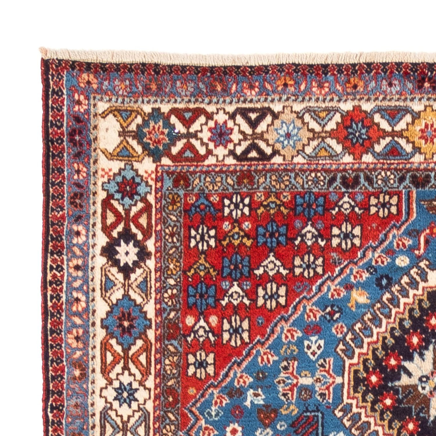 Gabbeh Persisch Teppich 242x198cm - Perserteppich Wollteppich
