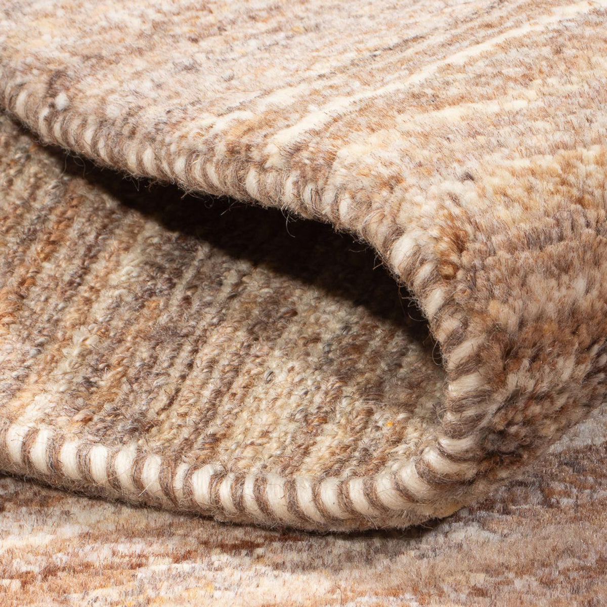 Gabbeh Teppich - Perser - 96 x 60 cm - hellbraun