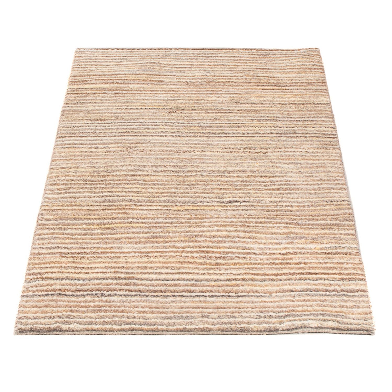 Gabbeh Teppich - Perser - 88 x 58 cm - hellbraun