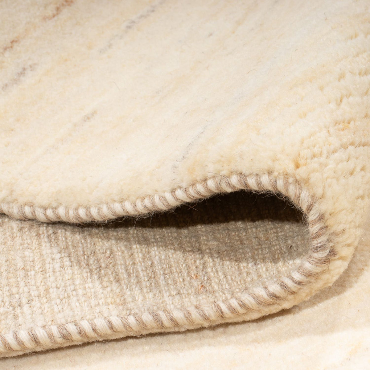 Gabbeh Teppich - Perser - 240 x 175 cm - hellbeige