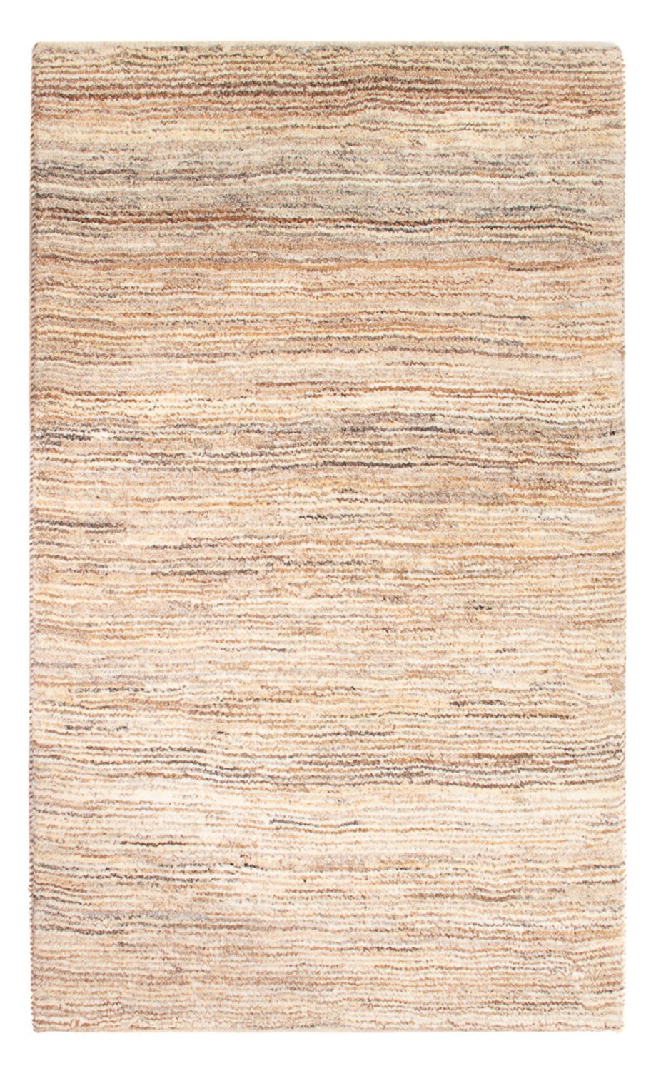 Gabbeh Teppich - Perser - 96 x 61 cm - hellbeige
