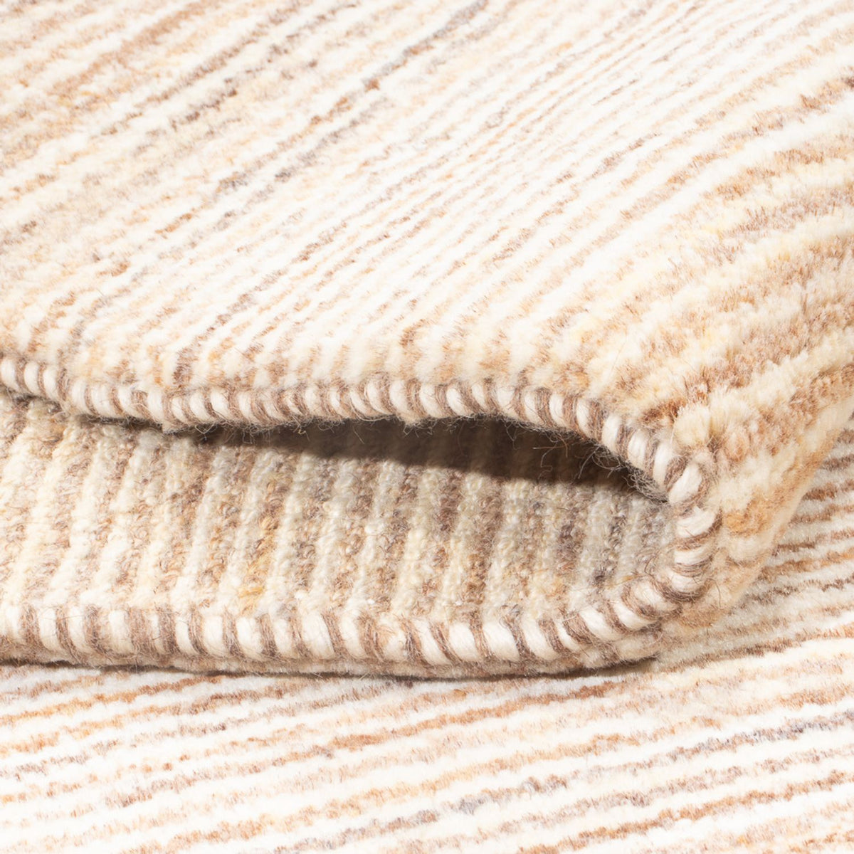 Gabbeh Teppich - Perser - 148 x 102 cm - dunkelbeige