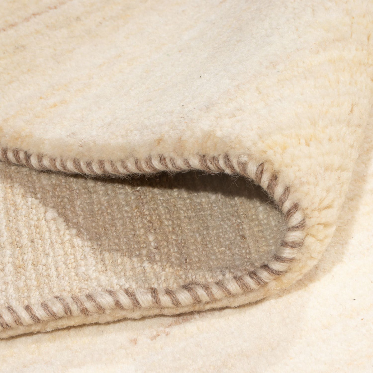 Gabbeh Teppich - Perser - 248 x 174 cm - hellbeige