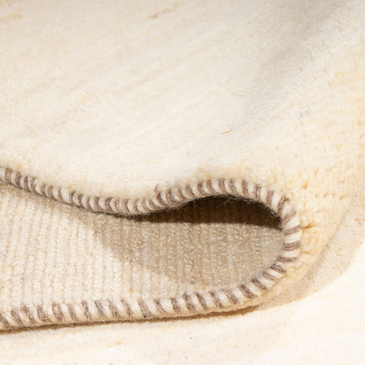 Gabbeh Teppich - Perser - 238 x 174 cm - hellbeige