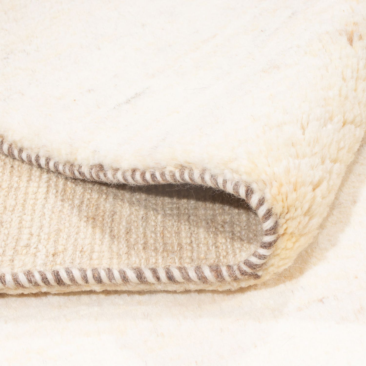 Gabbeh Teppich - Perser - 197 x 145 cm - weiß