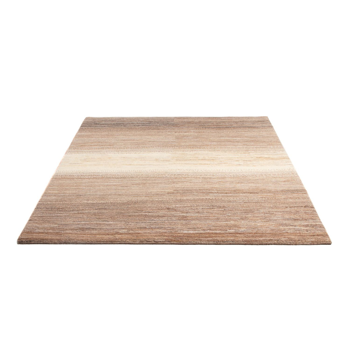 Gabbeh Teppich - Perser - 184 x 148 cm - dunkelbeige