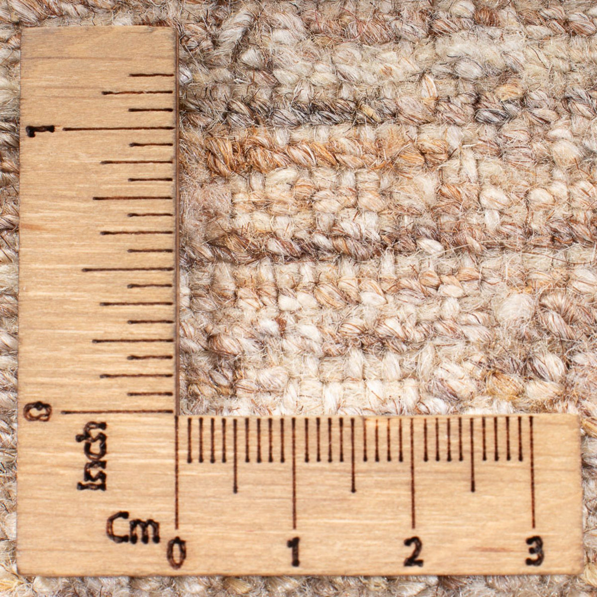 Gabbeh Teppich - Perser - 184 x 148 cm - dunkelbeige