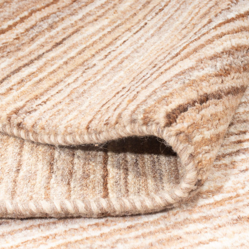 Gabbeh Teppich - Perser - 198 x 146 cm - dunkelbeige