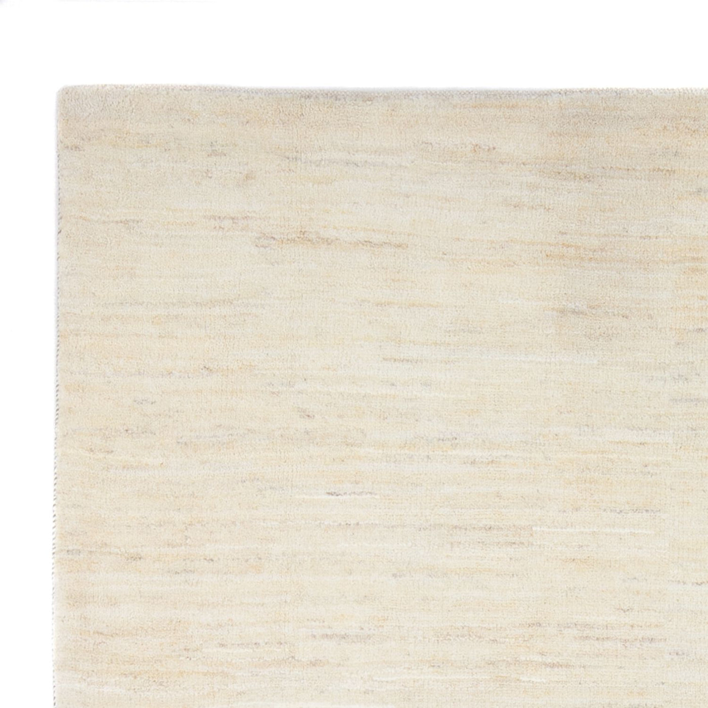 Gabbeh Teppich - Perser - 247 x 178 cm - naturweiß