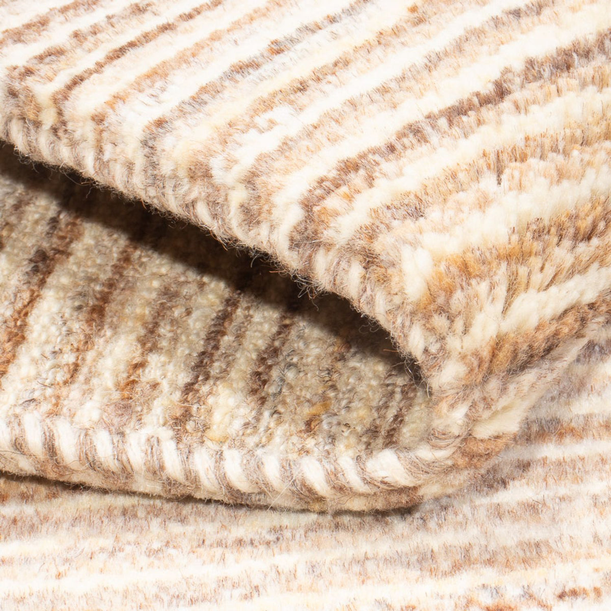 Gabbeh Teppich - Perser - 94 x 60 cm - hellbeige