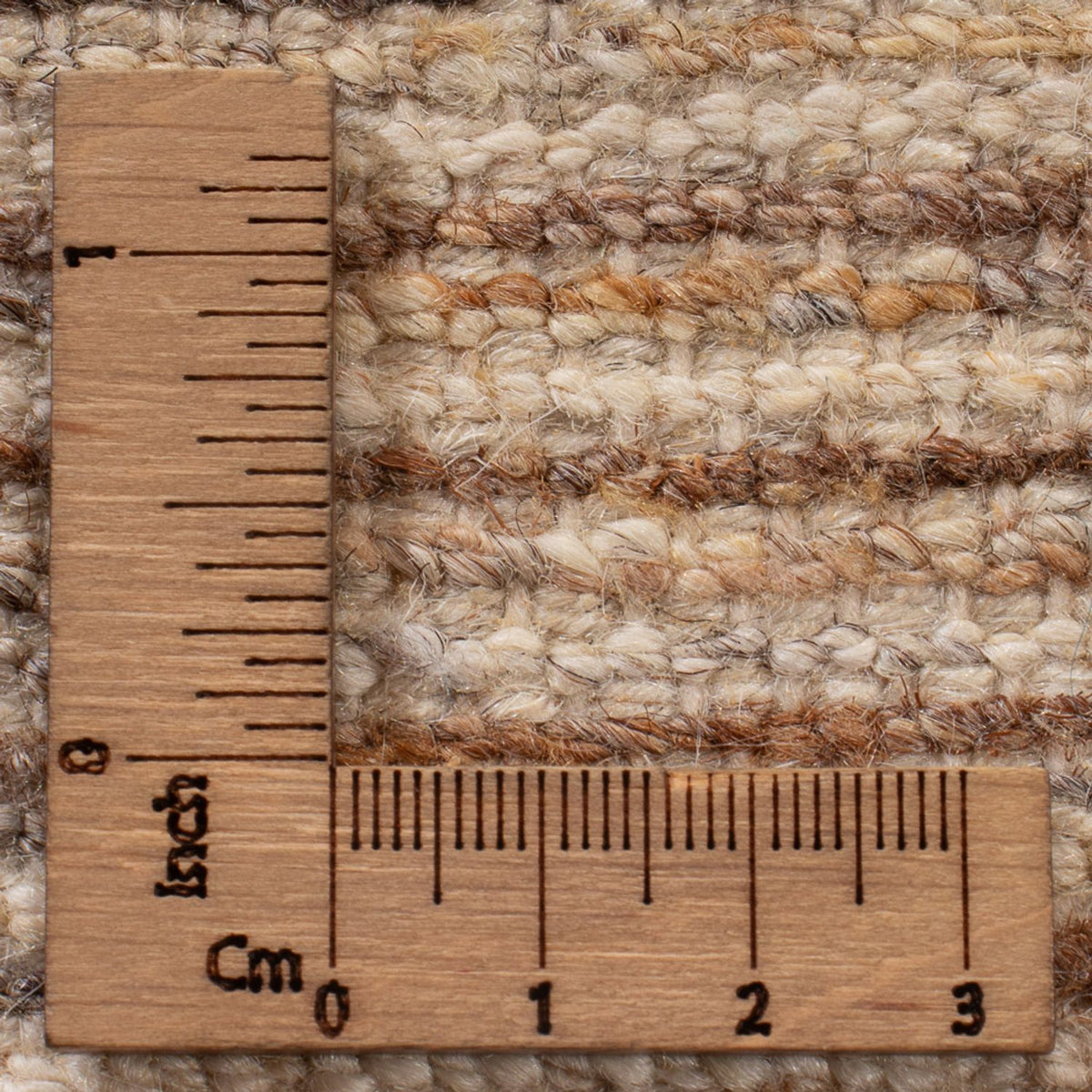 Gabbeh Teppich - Perser - 93 x 60 cm - hellbeige