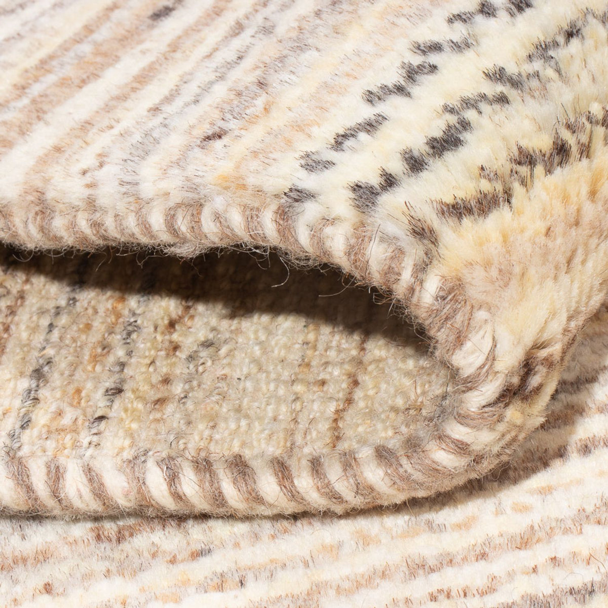 Gabbeh Teppich - Perser - 95 x 60 cm - hellbeige