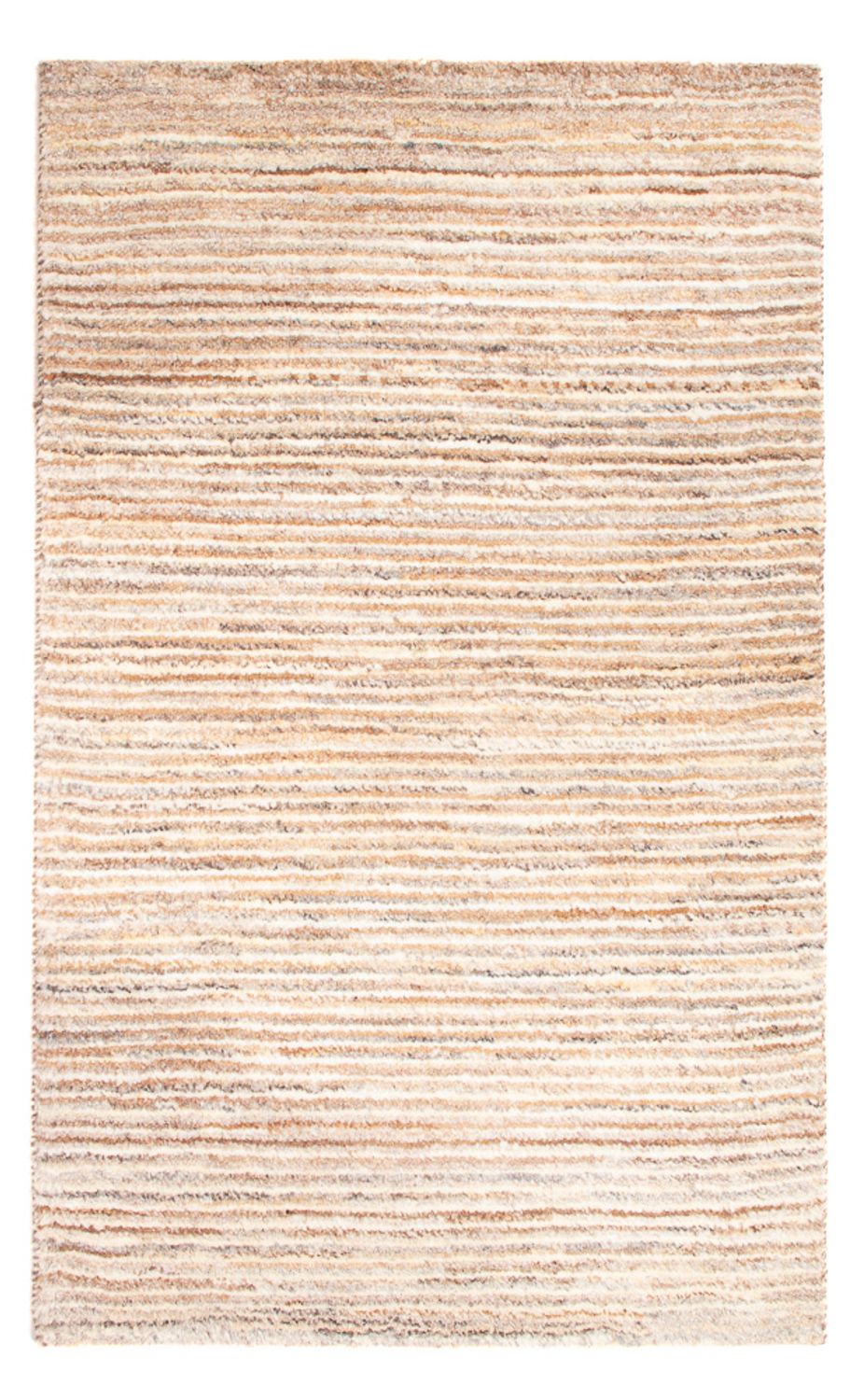 Gabbeh Teppich - Perser - 94 x 60 cm - hellbeige