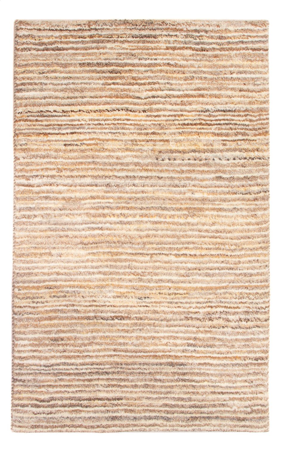 Gabbeh Teppich - Perser - 90 x 58 cm - dunkelbeige