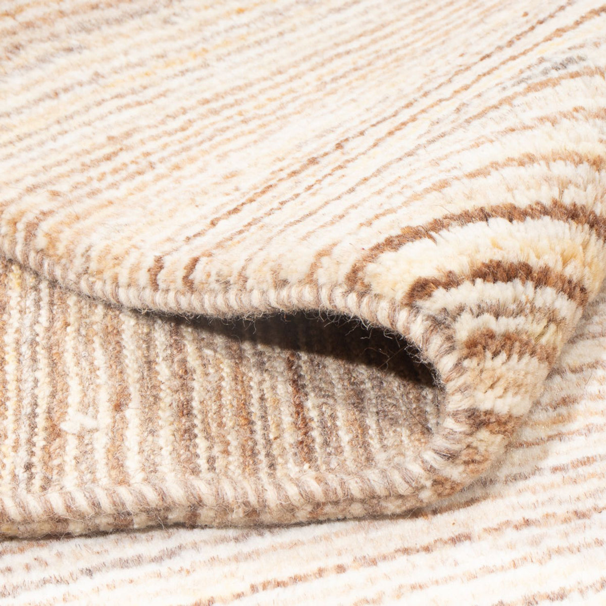 Gabbeh Teppich - Perser - 250 x 196 cm - hellbraun