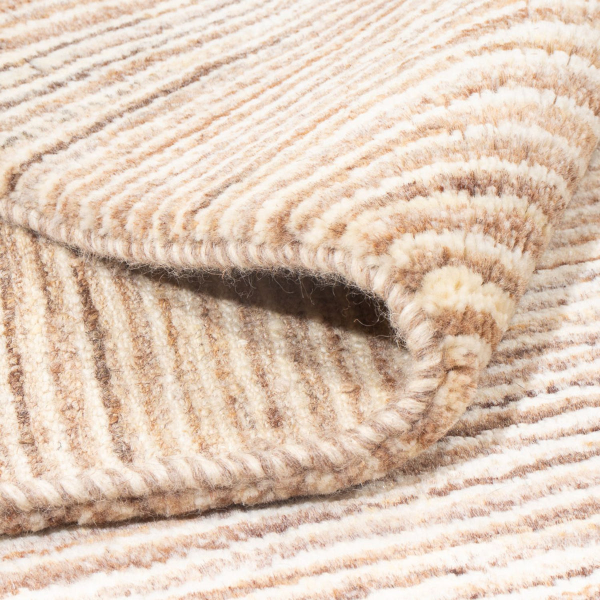 Gabbeh Teppich - Perser - 244 x 194 cm - hellbraun