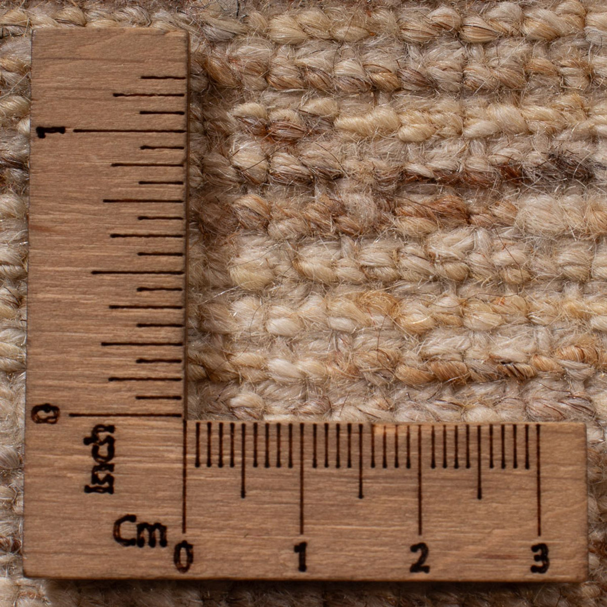 Gabbeh Teppich - Perser - 95 x 54 cm - dunkelbeige